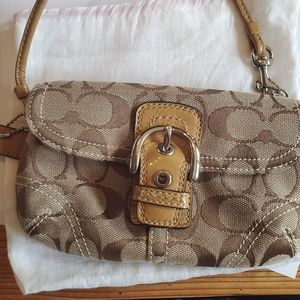 Coach small clutch/wristlet